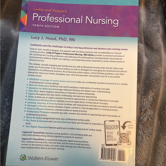Professional Nursing Textbook by Wolters Kluwer - Picture 2 of 2
